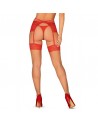 Loventy stockings - Rouge - Obsessive